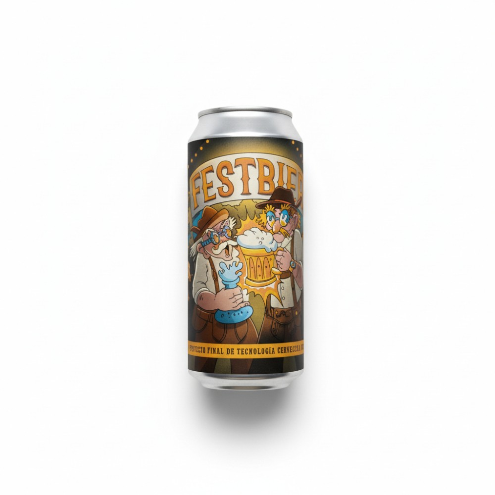 CERVEZA ARTESANAL COLAB. POR CULPA DE SAM FESTBIER 473ML
